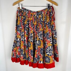 Moda International Ruffle Skirt with Tie Waist